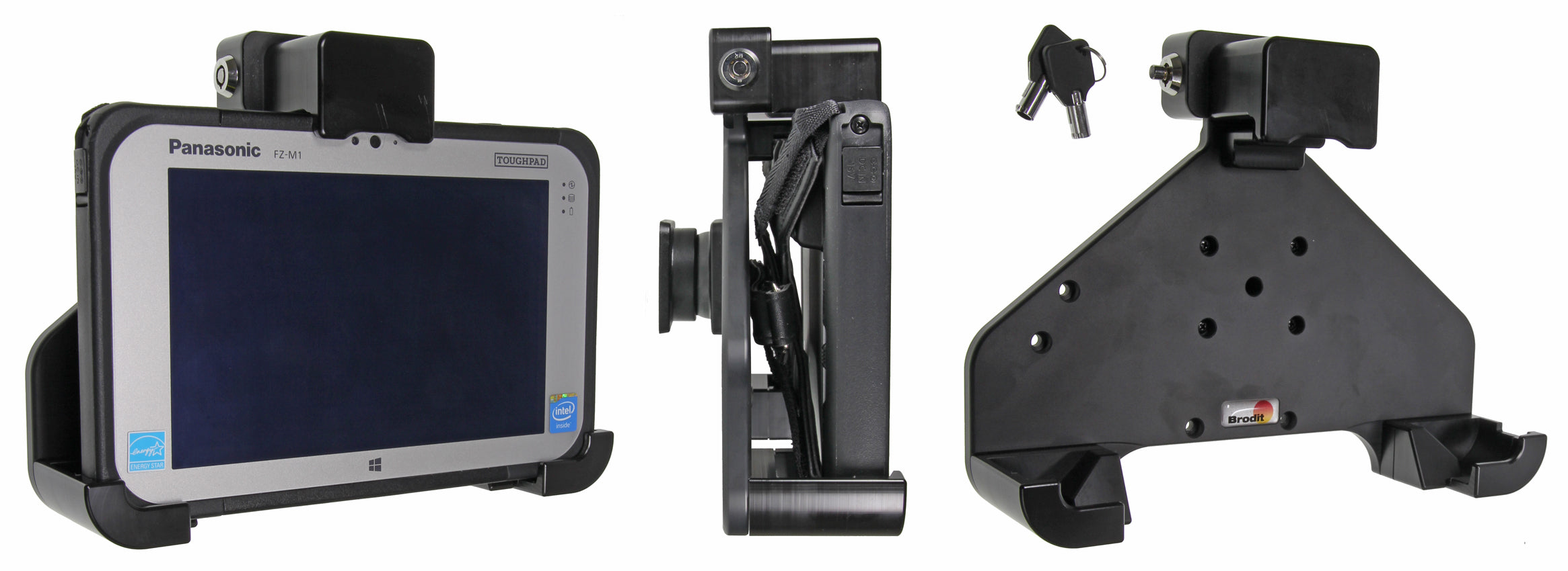 Brodit houder voor Panasonic FZ-M1 en Panasonic FZ-B2 | 539768 - productfoto 1
