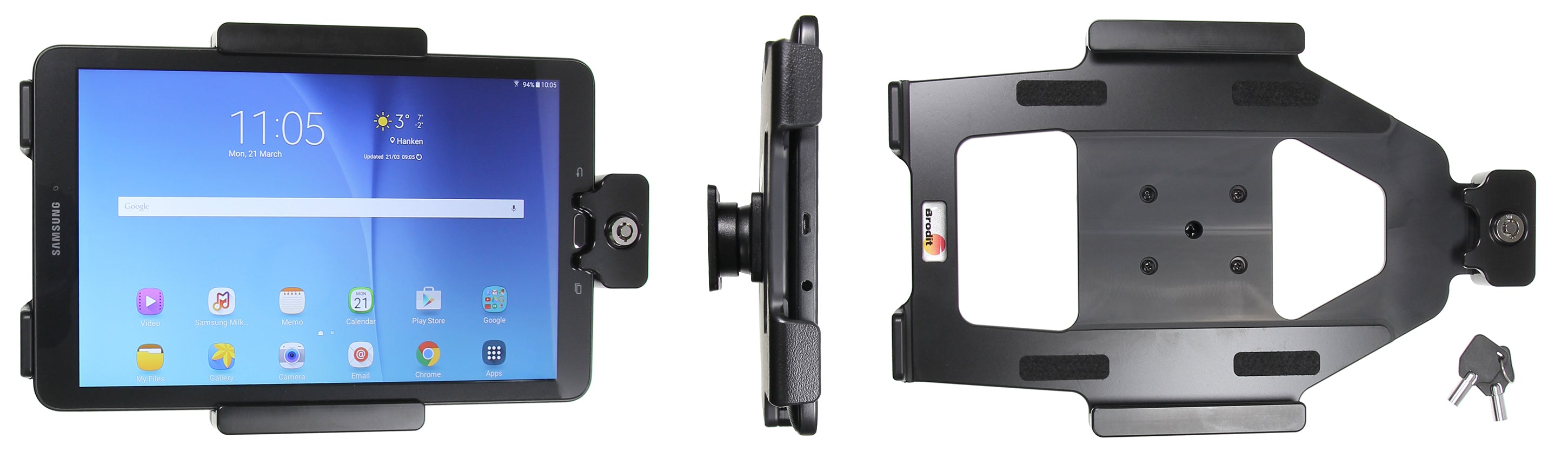 Brodit houder voor Samsung Galaxy Tab E 9.6 | 539821 - productfoto 1