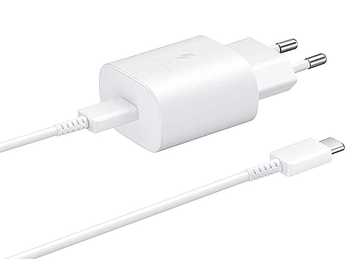 Samsung EP-TA800XWEGWW 25W USB-C + USB-C 1m wit 230V-lader