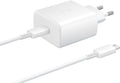 Samsung EP-TA845XWEGW 45W USB-C + USB-C wit 230V-lader