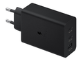 Samsung EP-T6530NBEGEU 65W 1xusbA 2x USB-C zwart 230V-lader
