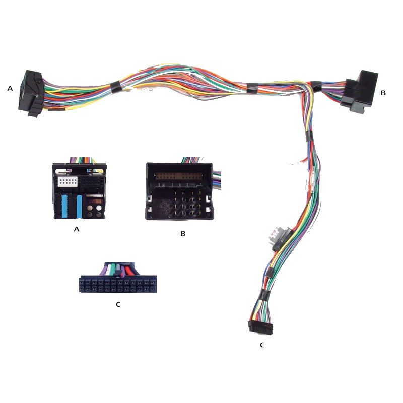 Kram Audio2Car VW 2010- 40-polig Delta / RNS Navi / MFD N