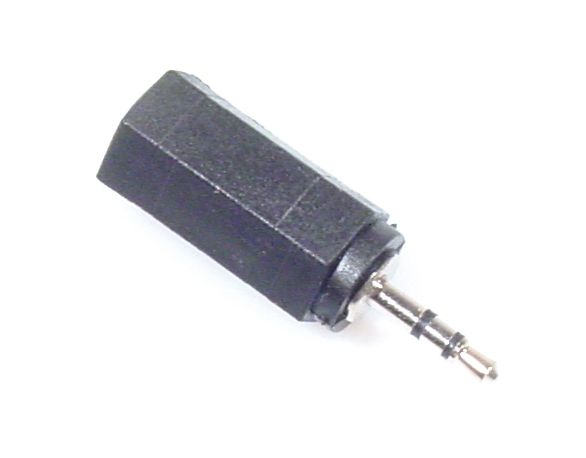 Kram microfoonadapter van 3,5 mm naar 2,5 mm stereo