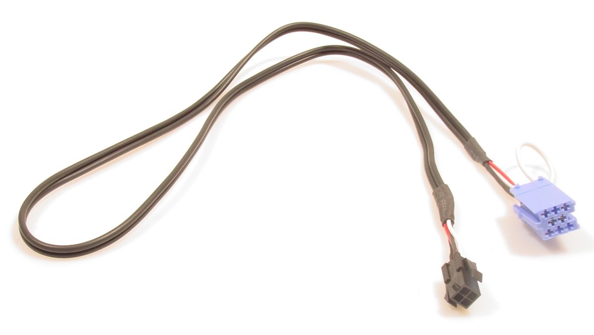 Kram Aux kabel Grundig Mini-ISO met AUX-ingang Activeren in radio