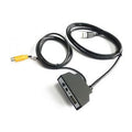 Dension EXT1CP2 USB- en AUX-inbouwpoort met schakelaar