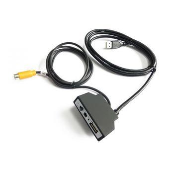 Dension EXT1CP2 USB- en AUX-inbouwpoort met schakelaar