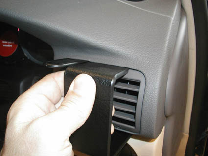 Brodit ProClip 602509 voor Volkswagen Passat 1997-2005 - ProClip geplaatst in het voertuig