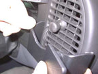 Brodit ProClip 603089 voor Saab 9-3 2003-2006 - ProClip geplaatst in het voertuig