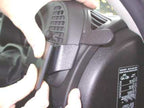 Brodit ProClip 603089 voor Saab 9-3 2003-2006 - detail van dashboardmontage