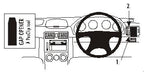 Brodit ProClip 603139 voor Subaru Forester 2003-2007 - productfoto zwarte ABS montagebasis