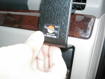 Brodit ProClip 603208 voor Suzuki XL-7 2003-2006 en Suzuki Grand Vitara 2003-2004 - ProClip geplaatst in het voertuig