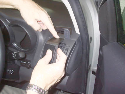 Brodit ProClip 603272 voor Lexus RX Series 2004-2009 - ProClip geplaatst in het voertuig