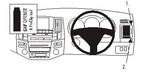 Brodit ProClip 603272 voor Lexus RX Series 2004-2009 - productfoto zwarte ABS montagebasis