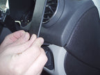 Brodit ProClip 603416 voor Audi S3 2003-2013 en Audi A3 2003-2012 - ProClip geplaatst in het voertuig
