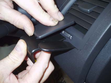 Brodit ProClip 603502 voor Renault Mégane II 2003-2009 - ProClip geplaatst in het voertuig