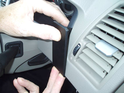 Brodit ProClip 603504 voor Volvo XC90 2002-2014 - detail van dashboardmontage