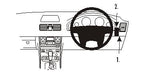 Brodit ProClip 603504 voor Volvo XC90 2002-2014 - productfoto zwarte ABS montagebasis