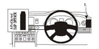 Brodit ProClip 603509 voor Audi S6 2004-2009 en Audi A6 2004-2009 - productfoto zwarte ABS montagebasis