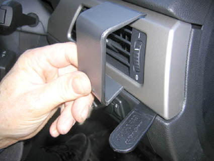Brodit ProClip 603600 voor BMW 3-series E90, E91, E92, E93 2005-2012 - ProClip geplaatst in het voertuig