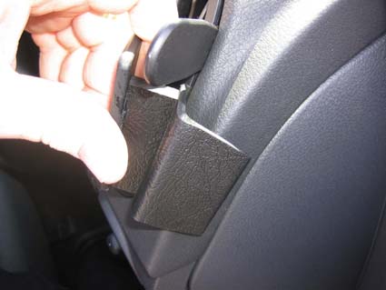 Brodit ProClip 603612 voor Volkswagen Tiguan 2008-2016 en Volkswagen Golf Plus 2005-2014 - ProClip geplaatst in het voertuig