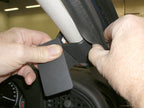 Brodit ProClip 603723 voor Saab 9-5 2006-2010 - montagepositie op dashboard