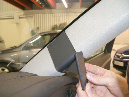 Brodit ProClip 603723 voor Saab 9-5 2006-2010 - ProClip geplaatst in het voertuig