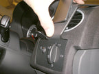 Brodit ProClip 603725 voor Ford Focus 2005-2010 - detail van dashboardmontage
