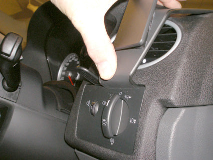 Brodit ProClip 603725 voor Ford Focus 2005-2010 - detail van dashboardmontage