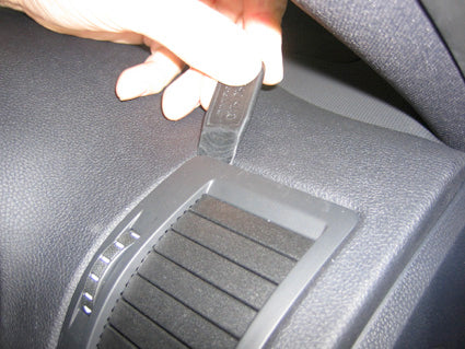 Brodit ProClip 603807 voor Skoda Octavia II 2005-2013 - montagepositie op dashboard