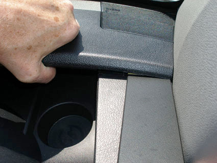 Brodit ProClip 603875 voor Mercedes Benz Sprinter 2007-2018 en Volkswagen Crafter 2007-2016 - ProClip geplaatst in het voertuig