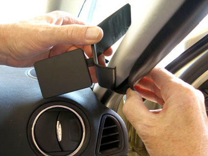 Brodit ProClip 603907 voor Ford S-Max 2006-2015 - montagepositie op dashboard