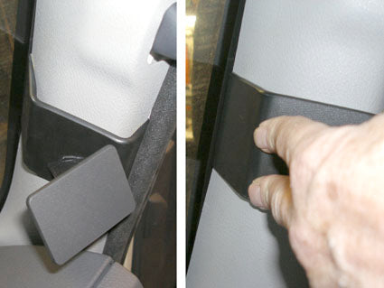 Brodit ProClip 603987 voor Volvo FL 2007-2026 en Volvo FE 2007-2026 - detail van dashboardmontage