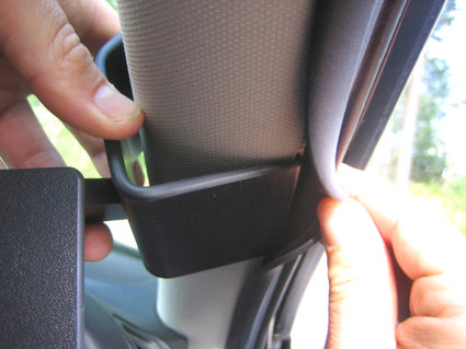 Brodit ProClip 604060 voor Saab 9-3 2003-2011 - montagepositie op dashboard