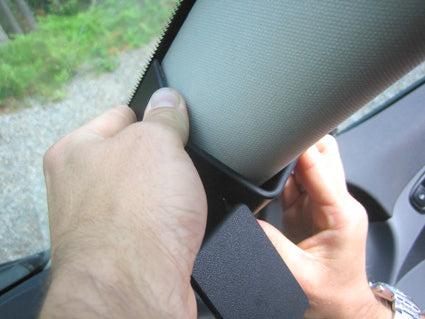 Brodit ProClip 604060 voor Saab 9-3 2003-2011 - ProClip geplaatst in het voertuig