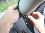 Brodit ProClip 604060 voor Saab 9-3 2003-2011 - detail van dashboardmontage