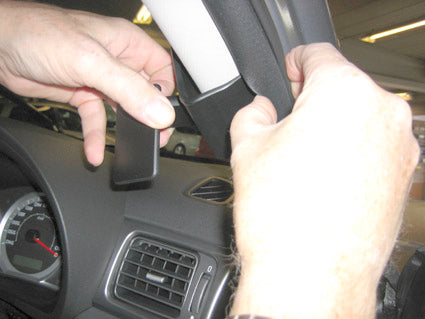 Brodit ProClip 604084 voor Subaru Impreza 2008-2012 - ProClip geplaatst in het voertuig
