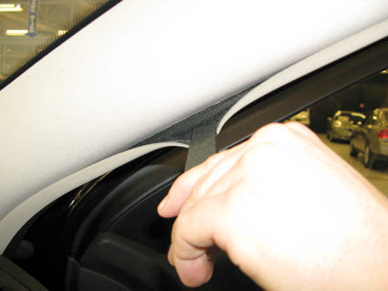Brodit ProClip 604134 voor Renault Laguna 2008-2015 - montagepositie op dashboard