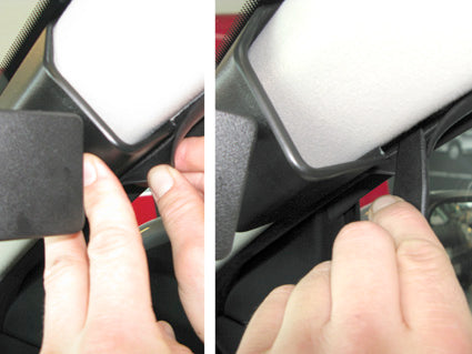 Brodit ProClip 604171 voor Nissan Qashqai +2 2009-2013 en Nissan Qashqai 2007-2013 - ProClip geplaatst in het voertuig