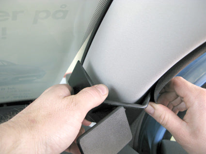 Brodit ProClip 604173 voor Citroen C3 2006-2009 - ProClip geplaatst in het voertuig
