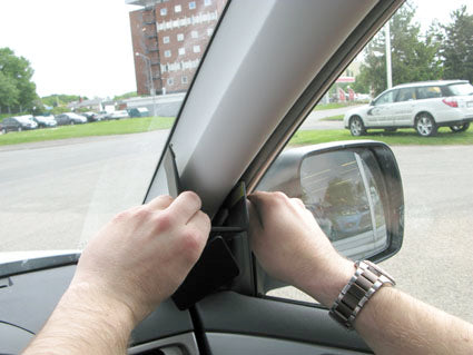Brodit ProClip 604186 voor Subaru Forester 2008-2012 - ProClip geplaatst in het voertuig