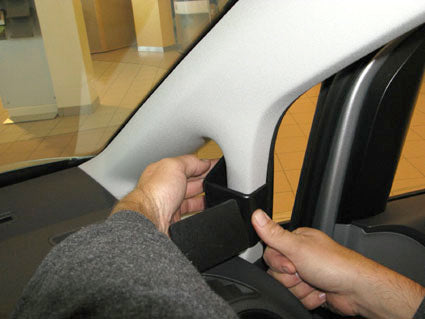 Brodit ProClip 604221 voor Volkswagen Caddy Life 2016-2020 en Volkswagen Caddy 2004-2020 - detail van dashboardmontage