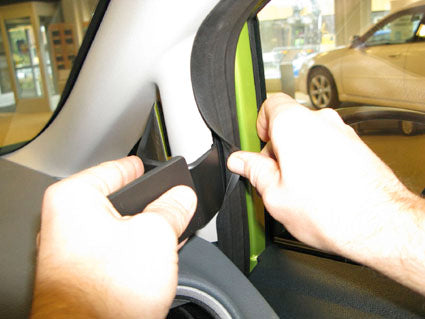 Brodit ProClip 604253 voor Ford Fiesta 2009-2017 - montagepositie op dashboard