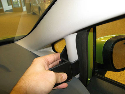 Brodit ProClip 604253 voor Ford Fiesta 2009-2017 - ProClip geplaatst in het voertuig