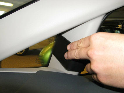 Brodit ProClip 604253 voor Ford Fiesta 2009-2017 - detail van dashboardmontage
