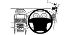 Brodit ProClip 604258 voor Volvo XC60 2009-2017 - productfoto zwarte ABS montagebasis