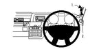 Brodit ProClip 604286 voor MAN TGX 2008-2019, MAN TGS 2008-2019 en MAN TGM 2014-2019 - productfoto zwarte ABS montagebasis