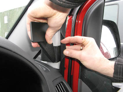 Brodit ProClip 604290 voor Hyundai H1 2009-2020 - ProClip geplaatst in het voertuig