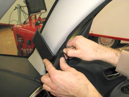 Brodit ProClip 604295 voor Citroen C3 Picasso 2009-2018 - ProClip geplaatst in het voertuig