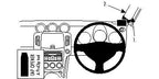 Brodit ProClip 604315 voor Nissan 370 Z 2009-2020 - productfoto zwarte ABS montagebasis