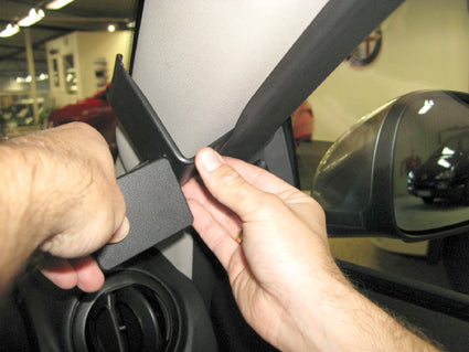 Brodit ProClip 604386 voor Alfa Romeo MiTo 2009-2018 - ProClip geplaatst in het voertuig